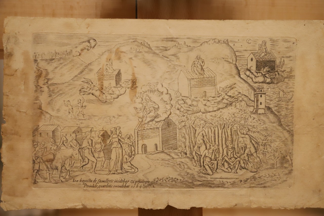 INAUGURAZIONE DELLA MOSTRA	 “ SU ALI DI CARTA. TRASLAZIONI DELLA SANTA CASA IN ETA’ SISTINA”