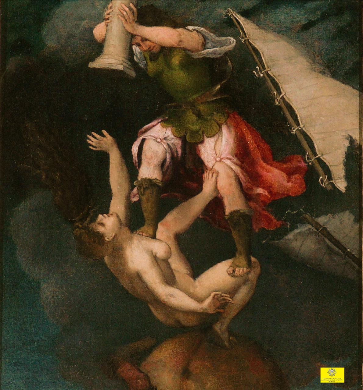 La Fortuna infelice abbattuta dalla Fortezza